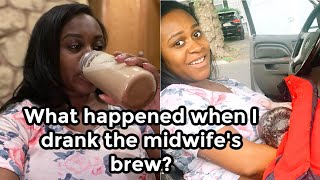 Midwifes Brew Labor Induction VLOG  It Worked Too Fast This Time [upl. by Yroffej]