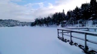 Winter Wonderland in Kristiansand Norway  2016 [upl. by Buehler757]