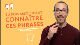 13 phrases à connaître pour parler comme un Français [upl. by Stiruc879]