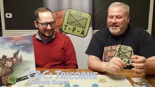 Review Commands amp Colors Tricorne from Compass Games  The Players Aid [upl. by Rogergcam]