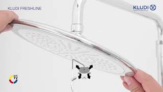 KLUDI FRESHLINE THM Dual Shower System [upl. by Reizarf63]