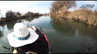 Kayak Fishing in Lodi California [upl. by Ahsienor]