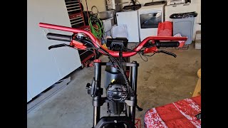 ANIIOKI V7 Handlebar change out [upl. by Goulette]