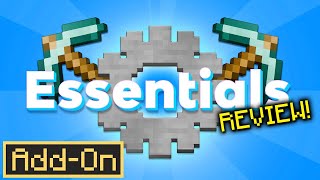 ESSENTIALS ADDON is the best one yet For Minecraft Bedrock Edition indepth Review [upl. by Anomis]