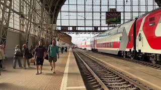 Moscow to Kaluga by train 🇷🇺 Калуге из Москва [upl. by Nai]