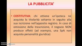 LA TRASCRIZIONE E LA PUBBLICITA [upl. by Carlile]