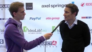 Interview with Oliver Samwer  IdeaLab2012 [upl. by Milinda242]