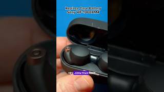 How to Replace Sony WF1000XM4 XM4 Charging Case Battery sonyearbuds battery righttorepair [upl. by Idrahs]