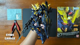 Unicorn Gundam 02 Banshee Norn RG 1144  ASMR BUILD  Unicorn Gundam  Model kit by Bandai [upl. by Zednanreh477]