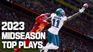 Top Plays at Midseason  2023 NFL Highlights [upl. by Alih197]