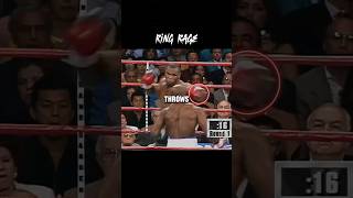 Holyfield ear bite by Mike Tyson shorts boxing boxinghighlights evanderholyfield breakdown [upl. by Akineg]