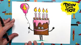 DrawWithRob 151 Birthday Cake [upl. by Maegan]