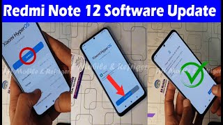 How to Update Redmi Note 12 Software without PC [upl. by Clark664]