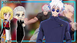 Solo Leveling reacts to Gojo as a Srank  Solo Leveling amp Jujutsu Kaisen  Gacha React [upl. by Caravette]