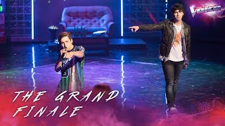 Grand Finale Joe Jonas and Aydan Calafiore sing Shut Up and Dance  The Voice Australia 2018 [upl. by Euqinor722]