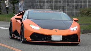 超爆音 ランボルギーニ ウラカン 加速サウンド‼ Lamborghini Huracán LP6104 [upl. by Aramoix15]