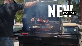 First Look All NEW Traeger For 2022  Traeger Timberline XL [upl. by Eadnus441]