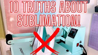 EVERYTHING YOU NEED TO KNOW ABOUT SUBLIMATION PRINTING  SUBLIMATION FOR BEGINNERS [upl. by Cleon]