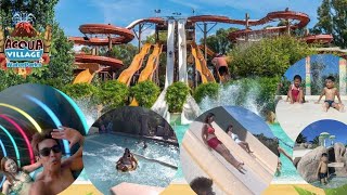 Acqua Village Water parks Follonica 2023 Italy [upl. by Annai]