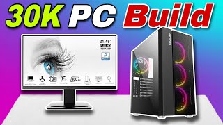 Full Gaming Setup Under 30000🔥 30k full pc build  pcbuild2024 [upl. by Oad419]