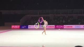 Salome Pazhava ribbon Aeon Cup 2015 [upl. by Catharine922]