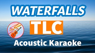 Waterfalls TLC Acoustic Karaoke w Rap part [upl. by Nyre]