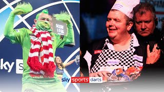 Best walkons in World Darts Championship history  The Grinch stormtroopers muffins and more [upl. by Enrichetta581]