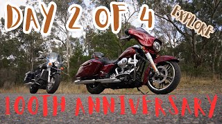 Day 2 Adventure Harley amp Triumph Rocket Ride Through Scenic Countryside exploring Goulburn raceway [upl. by Aniretak]