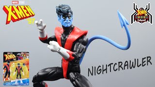 Marvel Legends XMen 97 NIGHTCRAWLER Disney Animated Series TAS Wave 2 MCU Figure Review [upl. by Nivej608]