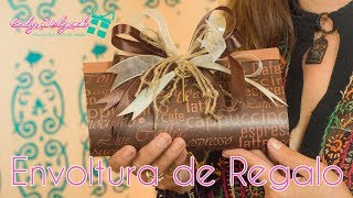 Envoltura de regalo fácil y rápida [upl. by Goldi]