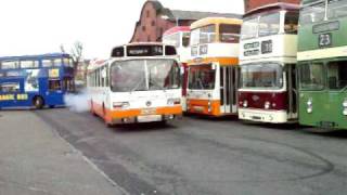 Leyland National at Museum of Transport Manchester [upl. by Odawa]