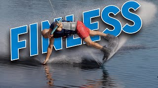 Wakeboarding WITHOUT Fins So much fun on your Wake Board [upl. by Eegnat11]