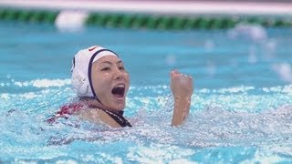 Russia v China Full Match  Womens Water Polo Classification  London 2012 Olympics [upl. by Wilburt211]