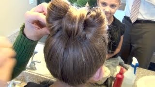 Precious Hair Bow  CuteGirlsHairstyles  Disney Style [upl. by Arriat]