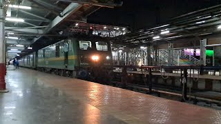 First Electric Traction on Hubali Pune RouteLDH WAG9HC 06215 Mysore Hazarat Nizamuddin Ac spl [upl. by Asillim]