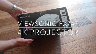 Viewsonic PX747 4K UHD projector [upl. by Dami]