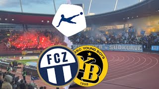 YB vs FCZ  Stadion Vlog  FCZ ÄRGERT DEN MEISTER MIT UNENTSCHIEDEN🤯  ROTE KARTE KRYEZIU [upl. by Adliwa]