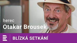 Otakar Brousek na Dvojce Kdo naučil Jana Přeučila nosit klobouk „Já s Pavlem Trávníčkem“ [upl. by Attenreb788]