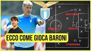 ECCO LA LAZIO DI BARONI COME GIOCHERÀ E CHI VALORIZZERÀ  Con Lavagna Tattica [upl. by Assiram602]