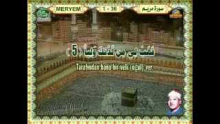 Abdulbasit Abdussamed  Meryem suresiHD [upl. by Dadivitan282]