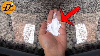 How to clean amp polish granite countertops FAST 😀 Easy cleaning hacks [upl. by Keating]