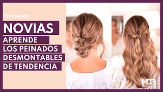 Aprende los Peinados de Novia Desmontables de Tendencia 🔥 PASO A PASO [upl. by Servais654]