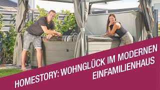 Haustour Wohnglück im modernen Einfamilienhaus [upl. by Nahtnhoj]