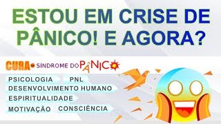 Estou em crise de pânico o que eu faço [upl. by Euqcaj339]