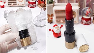 Satisfying Makeup Repair 50  ASMR Special Christmas Repair Makeup [upl. by Palua]