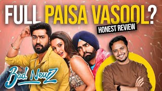 Bad Newz Movie Review  Vicky Kaushal Triptii Dimri  Karan Johar  Honest Review of Bad Newz Movie [upl. by Annabela]