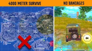 Impossible Survive  4000m Travelled  with only 8 Bandages  Pubg Players Should Watch  Gamexpro [upl. by Amer]