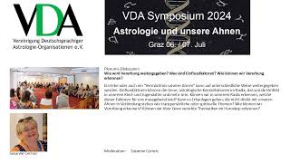 VDA Symposium 2024  Diskussion quotZur Vererbung und wie diese astrologisch erkannt werden kannquot [upl. by Windham]