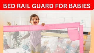 LuvLap Comfy Baby Bed Rail Guard for Baby amp Toddler Safety [upl. by Elfrida]