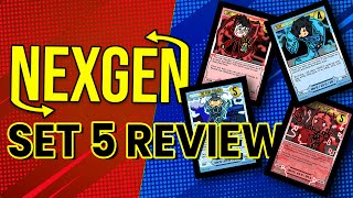 NEXGEN TCG SET 5PHASE 1 REVIEW [upl. by Ordnasela53]